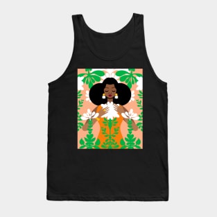 Nouveau Orange Tank Top